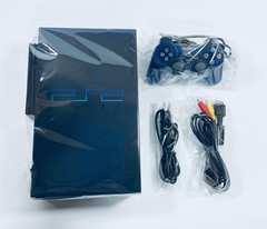 🌌 SONY PS2 SCPH-50000 Midnight Blue Console HDD Set Japan Tested Limited 🎮✨