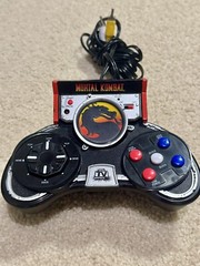 Mortal Kombat Plug in Play TV Games 2004 Jakks Pacific Midway Console (Works)