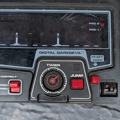 Tomy Digital Daredevil Handheld Video Game Vintage 1980 Powers On AS Is *Read*