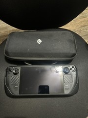 STEAMDECK LCD 64 GB + 512 GB SD + OG CASE + JSAUX GRIP CASE + ORIGINAL CHARGER