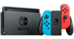 (USED) *Bundle* Nintendo Switch 32 GB Version 2 – Green, Pink, Blue, Red Joy-Con