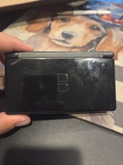 Nintendo DS Lite USG-001 (JPN) Black Handheld Console w/ Stylus Pixel Damage