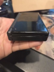 Nintendo DS Lite USG-001 (JPN) Black Handheld Console w/ Stylus Pixel Damage