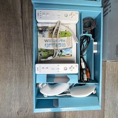 Nintendo Wii Sports Console Complete In Box CIB Numbers Matching Two Controllers