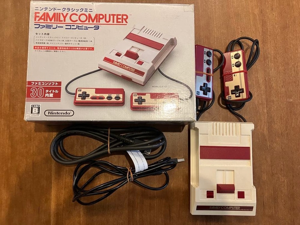 Nintendo Classic Mini Family Computer Famicom set Full 67