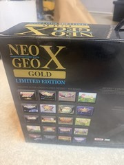 Neo Geo x Gold New Sealed with Extra Controller SNK