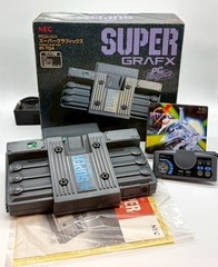 NEC PC Engine SuperGrafx PI-TG4 Console -CIB- Controller & Game NTSC-J Japan#530
