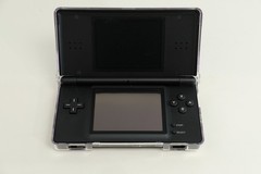 Nintendo DS Lite USG-001 Onyx Black Console w/ nice box ALL OEM matching serial