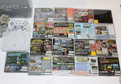 Playstation One Complete In Box With 17 PS1 Games And 2 Controllers
