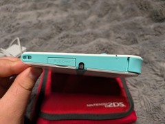 Nintendo 2DS Sea Green Limited Edition Console. Case And Two Games