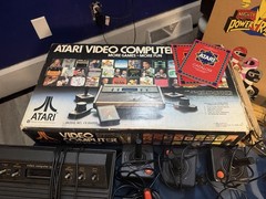 Atari Video Computer System CX-2600R Atari 2600 Console w/ Controllers, Games