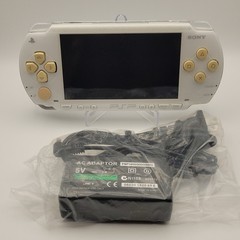 Sony PSP 1000 White Beige Handheld System Wi-Fi Capability CFW ready.