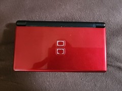 Red DS Lite With Pokemon Platinum And Accessories