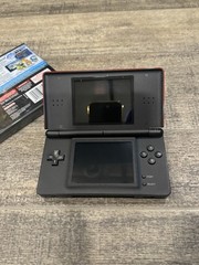 Nintendo DS Lite Red/Black Handheld System with Pokemon Diamond