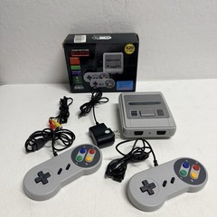 Super Mini SFC Classic TV Game Console With Built-In Games & 2 Controllers