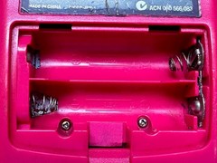 Nintendo Gameboy Color CGB-001 Berry Pink Handheld Console – Parts or Repair