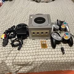 Platinum GameCube Works With Two Controllers Original Cords Tested Read