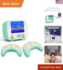 Stylish Handheld Game Console for Kids & Adults – TV Output & 1000mAh Battery