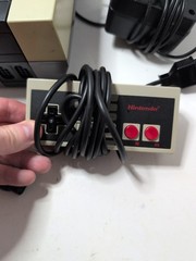 Nintendo NES Console Bundle Two Controllers All Cables Tested Cleaned