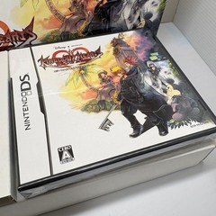 KINGDOM HEARTS EDITION Nintendo Dsi console Square Enix W/Charger Box From JP