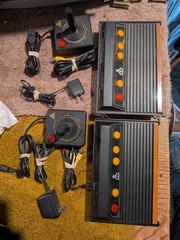Atari Flashback 2 & 5 Includes Controllers & Power Cables Untested