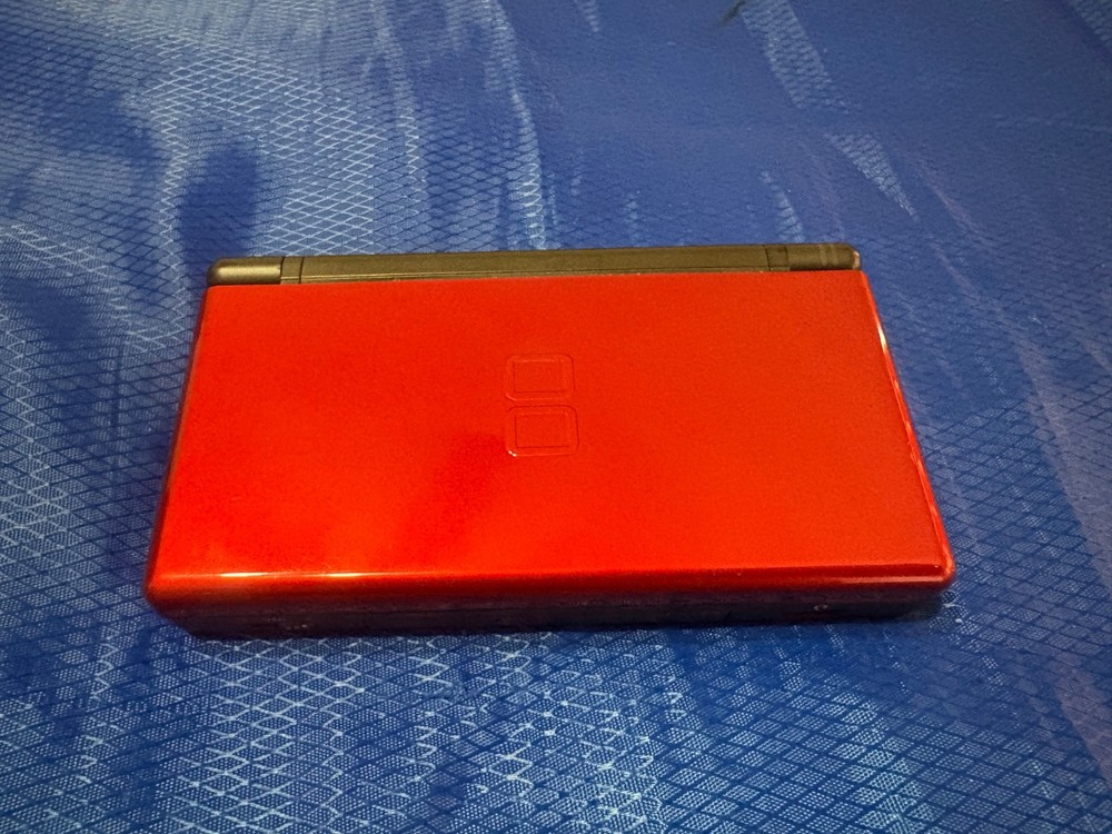 Nintendo DS Lite Crimson Handheld System – Red/Black tested works
