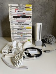 Nintendo Wii White RVL-001 Console Bundle – Tested & Working
