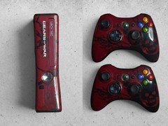 Xbox 360 Gears of War 3 Limited Edition Console 2 Matching Controllers Tested