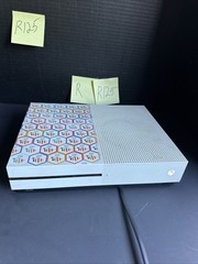 Microsoft Xbox One S Console Model 1681 White Tested Working No Controller #R125