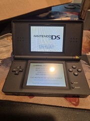 Nintendo DS Lite USG-001 (JPN) Black Handheld Console w/ Stylus Pixel Damage