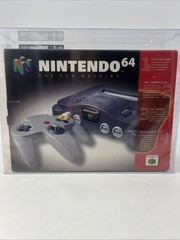 1996 Nintendo 64 Console 80+ “NM Qualified” VGA Graded(1/7/2026) w/ COA RARE