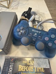 Sony PS1 SCPH-7001 Console 2 Controllers 3 Games Tested Working