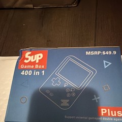 Sup Game Box Plus 400 Handheld System GX-SUP Gamebox Black AV DC Cable