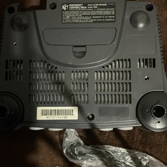 Nintendo 64 Gray Home Console NTSC-U/C Multiplayer AV RCA w/ Controller & Cables