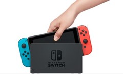 (USED) *Bundle* Nintendo Switch 32 GB Version 2 – Green, Pink, Blue, Red Joy-Con