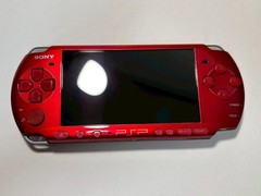 Sony PSP-3000 PSP 3000 Console Radiant Red Working Tested English language