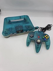 Nintendo 64 N64 HDMI PixelFX Retro Gem N64Digital Shiny Blue LED Japanese Clear