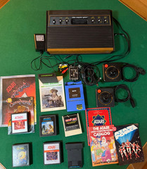 Atari 2600 Six Switch Video Computer System Works on All TVs Excellent Cond!