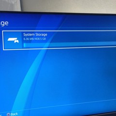 Sony PlayStation 4 Slim 500GB Game Console Only FOR PARTS CRACKED BAD DISC DRIVE