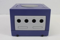 Nintendo Gamecube Console Indigo Purple LED NTSC-U/C DOL-001 AC AV PLAY US GAMES