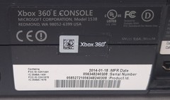 *AS-IS* Microsoft Xbox 360 E Model 1538 500GB Console W/ Controller & AC Adapter