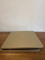 Sony PlayStation 4 Slim Limited Edition 1TB Console -Gold Complete In Box Bundle