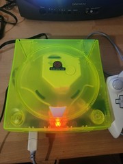 Sega Dreamcast Gdemu, 128gb, Power Supply Upgrade, Custom Shell