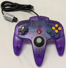 Vtg N64 Funtastic Grape Translucent PURPLE Nintendo-64 Gaming Console System A
