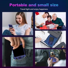 R36MAX Retro Gaming Device – Dual Joystick Control, 720p IPS Display