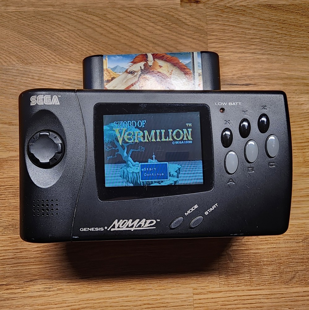 Sega Genesis Nomad Console Tested & Working Great!