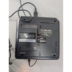 Sega Genesis Model 2 Console MK-1631 Black with Super Pad Controller Untested