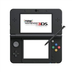 USED Japanese New Nintendo 3DS BLACK with all items KTR-001