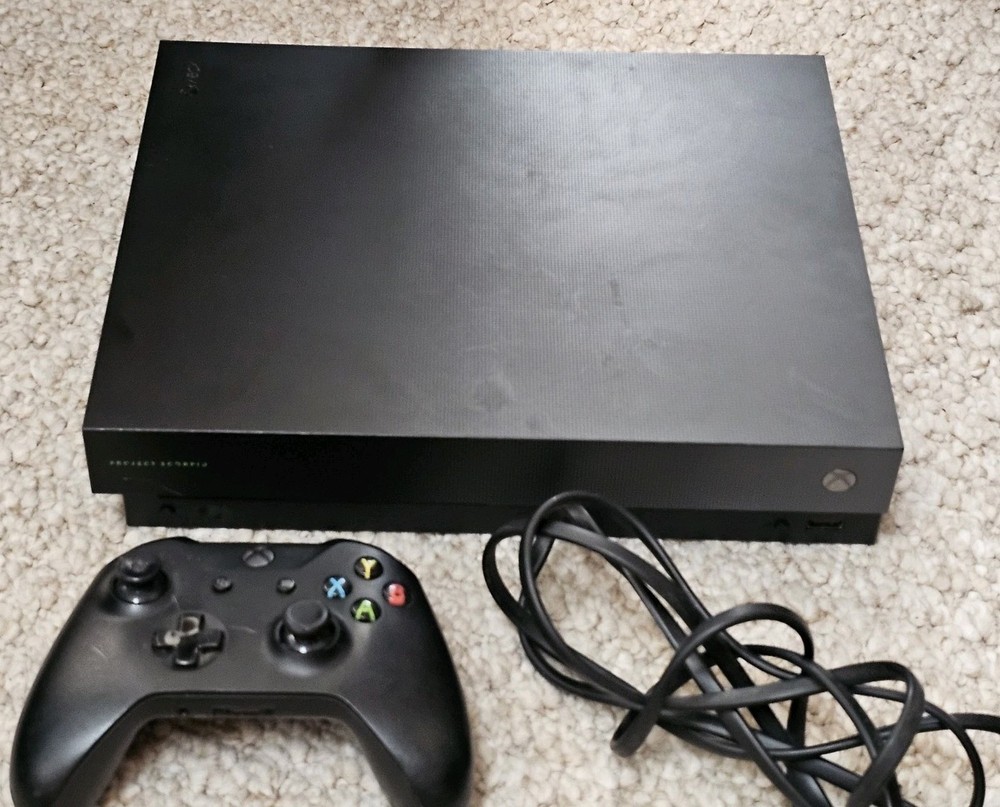 Microsoft Project Scorpio Edition Xbox One X 1TB 1787 With 1 Controller