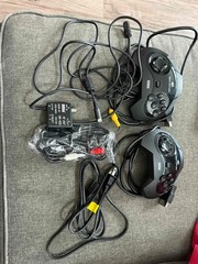 SEGA Saturn Console Black w/ Power & AV Cords, NTSC-U/C MK-80000 – READ DESCRIP
